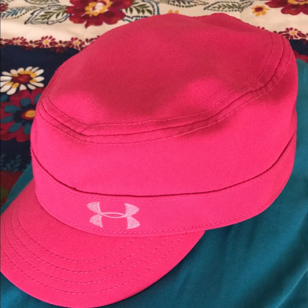 *Under Armour* Pink Military Cap
